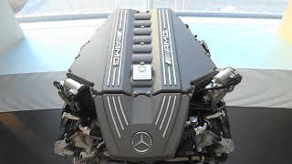 62 L V8 Naturally Aspirated Engine M159  50 Years of AMG  MercedesBenz Museum Stuttgart [upl. by Carpenter824]