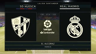 Huesca vs Real Madrid full match  La Liga [upl. by Leakim707]