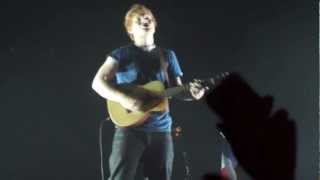 Ed Sheeran sings Little Things [upl. by Ellerret818]