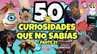 50 COSAS QUE NO SABÍAS HACE 5 MINUTOS 🧠⏰ 31 [upl. by Iosep]