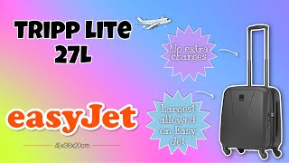 Tripp Lite 27L underseat cabin case FREE with EasyJet [upl. by Eeryn]