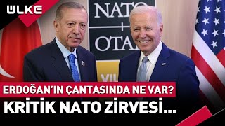 Erdoğanın Çantasında Ne Var Kritik NATO Zirvesi Öncesi Öne Çıkan Başlıklar [upl. by Rennug409]