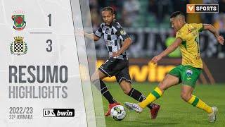 Highlights  Resumo Paços de Ferreira 13 Boavista Liga 2223 22 [upl. by Vaios]