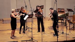 Telemann  Concerto for 4 Violins in G major TWV 40201  CroBaroque [upl. by Kenweigh]