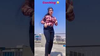 janu coaching padene aa ja youtubeshorts youtube dance trending [upl. by Luhem719]