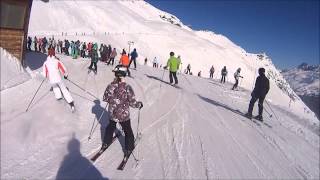 Trois Vallees Red Run Alouette Meribel 5 3 14 [upl. by Sergo]