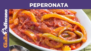 PEPERONATA RICETTA ORIGINALE [upl. by Holleran536]