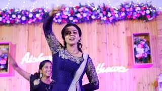 HD Full screen  Bride Dance Performance surprised the Groom  Mambattiyan song  heart tunes bgm [upl. by Lisle]