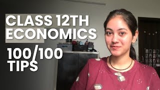 Class 12th Economics Boards Guaranteed Score Tips  Gunjan Sachdeva [upl. by Naro53]