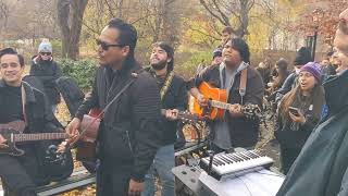 In Spite Of All The Danger John Lennons Memorial at Strawberry Fields NYC 12082022 [upl. by Eerrahs]