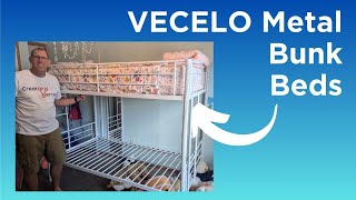 VECELO Metal Bunk Beds [upl. by Repard220]