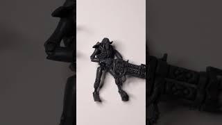 Building Necron Warriors shorts warhammer [upl. by Anzovin598]