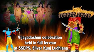 Vijayadashmi celebration held in full fervour at SSDPS Silver Kunj Ludhiana [upl. by Gorden629]