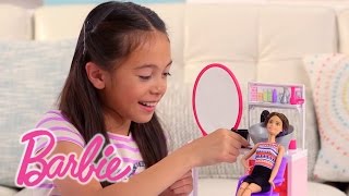 Barbie Sparkle Style Salon Demo Video  Barbie [upl. by Mill]