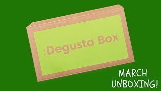 Degustabox UK March  Giveaway amp Unboxing [upl. by Allix]