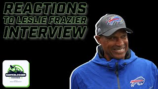 Reactions To Leslie Frazier Interview [upl. by Dnarb]