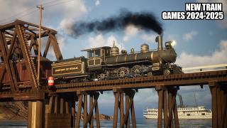 Top 15 Upcoming Train Games 2024  2025  Management Train Games [upl. by Sivam]