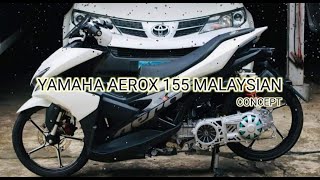 AEROX 155 MALAYSIAN CONCEPT  JMotoWolf [upl. by Edmonds]