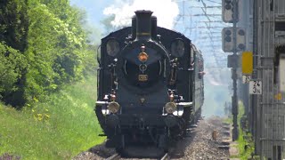 A 35 705 – Säntisrundfahrt mit der SBB Schnellzugsdampflokomotive – 04 Mai 2024  SwissRails [upl. by Melinda]