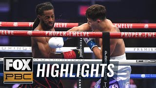 Vito Mielnicki stays dominant The ‘Best Of’ Spence vs Garcia preliminary  HIGHLIGHTS  PBC ON FOX [upl. by Enelrahc166]