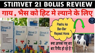 Stimvet 21 bolus  stimvet 21 bolus uses in hindi  i vox bolus  stimvet 21 bolus review  wellcon [upl. by Doralynn]