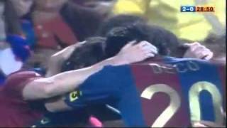 Barcelona  Getafe Gol de Messi [upl. by Wein]