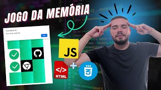 Jogo da memoria javascript html e css [upl. by Charmion]