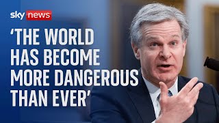 FBI Director Christopher Wray delivers keynote speech at Munich Security Conference [upl. by Hancock]