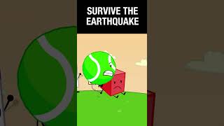 Survive the Earthquake BFDI MINI REPLICAS 7 [upl. by Wilscam]