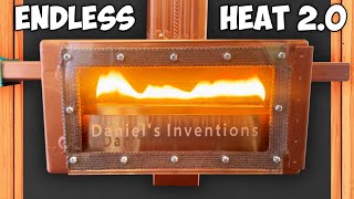 ENDLESS Heat for Your Home WITHOUT Electricity 20 [upl. by Notlok]