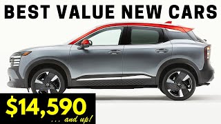 10 CHEAPEST New Cars 2024 You Can Buy Today [upl. by Macgregor707]