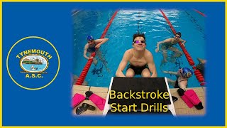 Backstroke Start Drills [upl. by Alehtse]