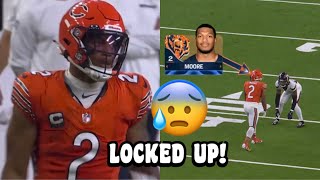 DJ Moore Vs Derek Stingley Jr 😨 Texans Vs Bears 2024 highlights WR Vs CB [upl. by Shreve]