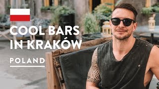 BEST KRAKOW BARS CAFE amp CLUBS  Dolne Mlyny  Poland Travel Vlog 2018 [upl. by Horace402]