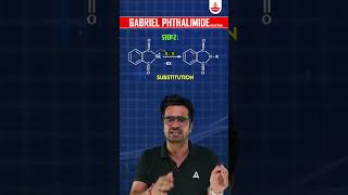 Gabrial Phthalamide Reaction neetpreparation organicchemistry neet2025 amines neetchemistry [upl. by Nylirak913]