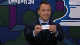 𝗟𝗜𝗩𝗘 🚨  UEFA Champions League Round of 16 Draw [upl. by Rochus]