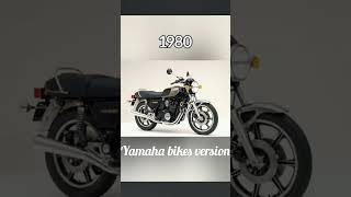 Yamaha bikes version since 1955 to 2022 [upl. by Gannes764]