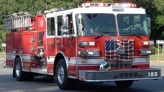 Somers FD Engine 183 Responding [upl. by Aicats]