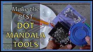 Make the BEST Dot Mandala Tools that Make MandalaMaking EASY [upl. by Eelrak277]