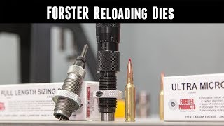 Forster Reloading Dies Overview and Setup featuring 65 Creedmoor [upl. by Miun]