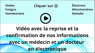 Ondes électromagnétiques homéostasie fatigue électrons cellules mitochondries maladies [upl. by Googins]