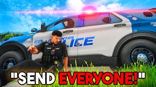 I Became a COP in GTA 5 Online GTA 5 Police Work [upl. by Imray]