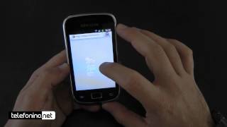 Samsung Galaxy Mini 2 videoreview da Telefoninonet [upl. by Yrolam119]