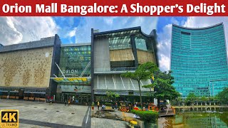 orion mall bangalore  orion mall lake view  brigade gateway  best mall in bangalore  bengaluru [upl. by Lemart108]