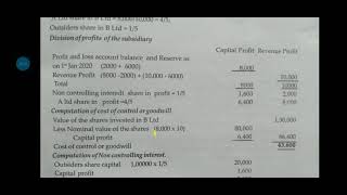 POST OR PRE ACQUISITION PROFITS ADVANCED CORPORATE ACCOUNTING [upl. by Emilie564]