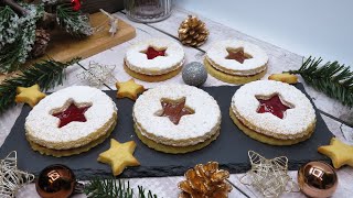 Sablés de Noël fourrés à la confiture [upl. by Riella]