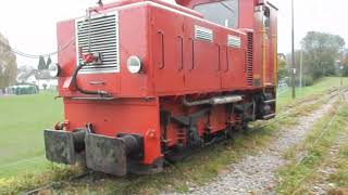 Rheinbähnle Rangieren in Wiesenrain Feldbahn IRR Eisenbahn Österreich [upl. by Notsnarc637]