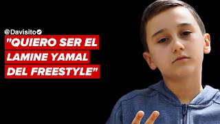 DAVISITO Quiero ser el Lamine Yamal del Freestyle y ganar todo siendo un niño… [upl. by Nnair]