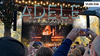 ADELE  HYDE PARK LONDON GOLD CIRCLE [upl. by Merrow256]