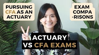 Actuary Vs CFA Unveiling My Personal Experience [upl. by Lewison]